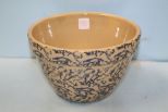 Roseville Spongeware Pottery Bowl