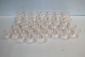 Forty Five Federal Glass Punch Cups