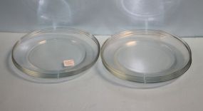 Seven Clear Arcorocia France Plates