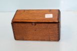 Oak Sewing Machine Box