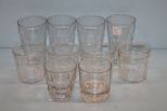 Ten Clear Glasses & Tumblers