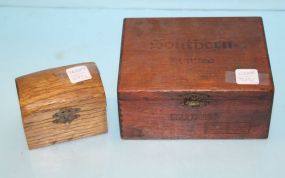 Southern Limited Wood Box & Fake Oak Box