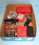 Box of Drill Bits, Chisels & Nut Drivers