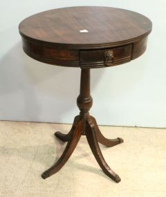 One Drawer Duncan Phyfe Side Table