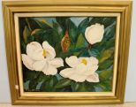 Oil Painting of Magnolias