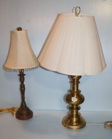 Two Decorative Lamps