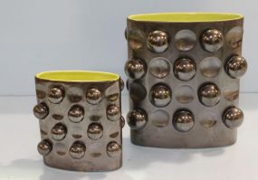 Two Global View Vases