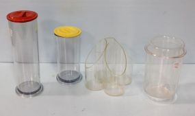 Four Plastic Containers 