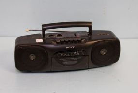 Sony AM/FM Cassette Player