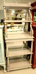 New Carved Sheraton Display Stand 