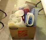 Large Box Lot of Tupperware 