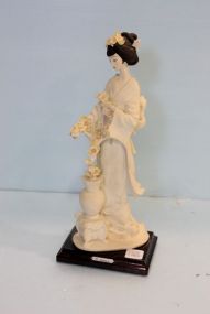 G. Armani Carving of Oriental Maiden