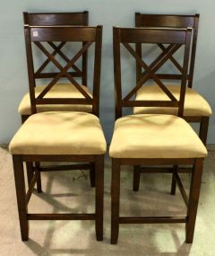 Four Bar Stool Chairs 
