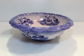 Blue and White Windmill Bowl
