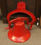 Cast Iron #2 Red Dinner Bell