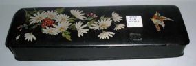 Glove Box w/painted Flowers