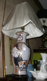 Imari Style Lamp