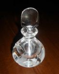 Atlantis Cut Frosted Perfume Bottle