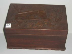 Wood Sewing Box