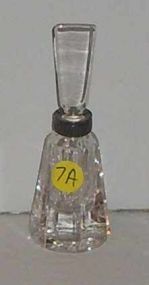 Round Clear Cut Atlantis Perfume Bottle