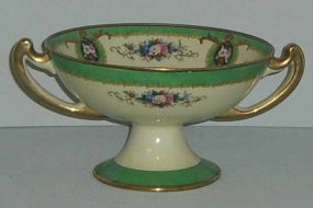 Double Handled Pedestal Compote