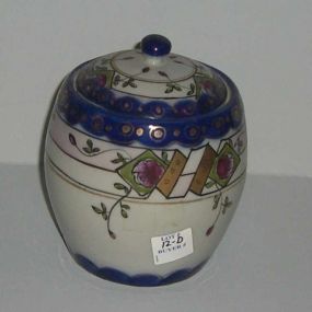 Round Jar w/Lid