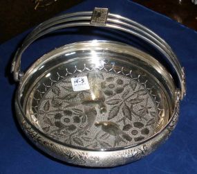 Merid Silver Plated Basket