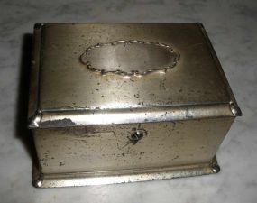 Small Metal Jewelry Box