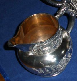 3 Piece Silverplate Tea Serving Set