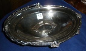 Sterling Silver Oval Handled Basket