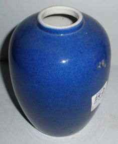 Small Blue Jar