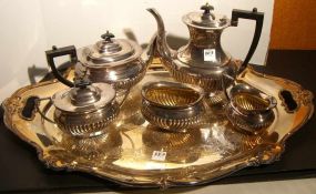 Sheffield Silver Plate Coffee/Tea Set