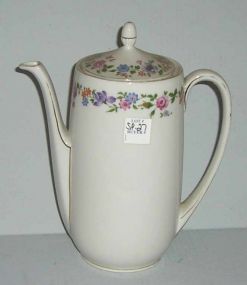 Bavaria White Coffee Pot