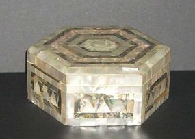 Mother of Pearl Jewelry Box