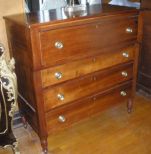 Cherry Pegged 4 Drawer Chest