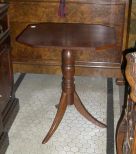 Mahogany Tilt Top Candle Stand