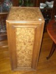 Burl Laminate with Wooden Molding Pedestal