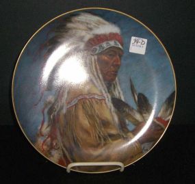 Indian Hand Painted Plate