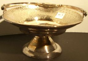 Silver Plate Handled Dish