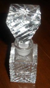 Clear Square Perfume Bottle