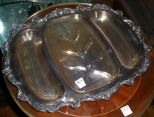 Silver Plated Well and Tree Platter