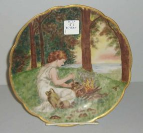 Austria Hand Painted Plate