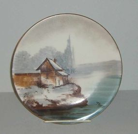 Limoges France Hand Painted Plate