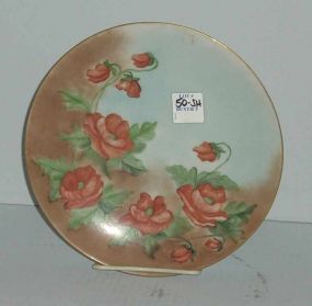 Bavaria Plate with Flowers
