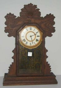 Oak Kitchen Clock