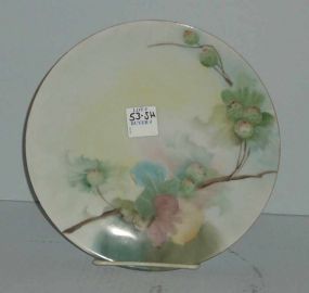 Bavaria Plate with Yellow Flowers