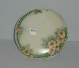 Bavaria Plate with Pink Flowers