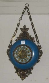 French/German Metal Clock