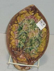 Victorian Majolica Relish Tray