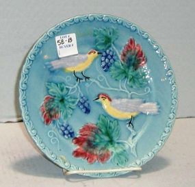 New Majolica/West Germany Plate